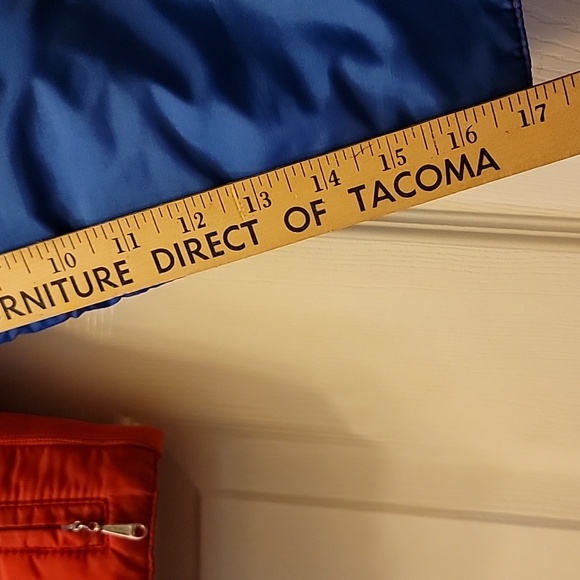 Vintage 70's Sportscaster Blue, Red Ski Jacket & Overall Bootcut  (READ FLAW)M 6 - Picture 7 of 16